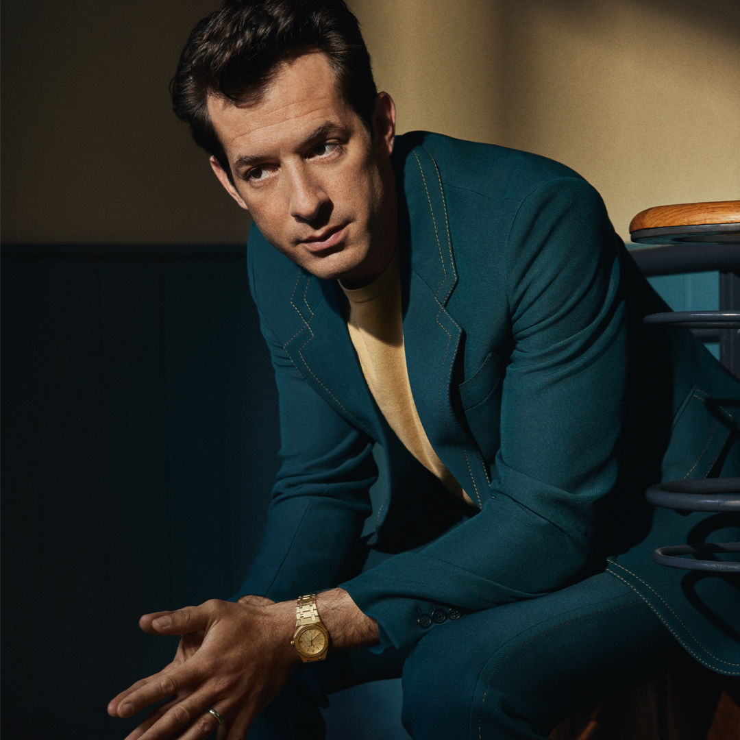Mark Ronson con un reloj Royal Oak