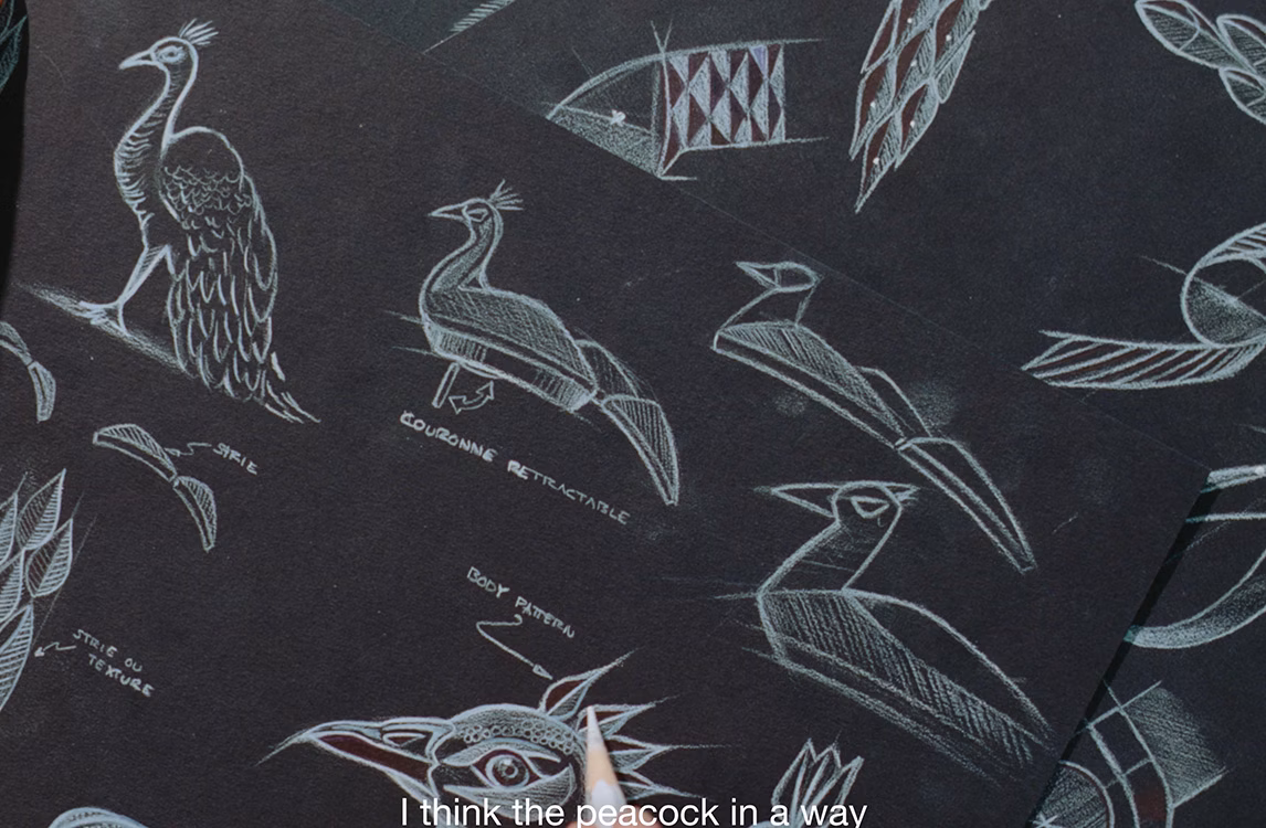 Thumbnail image of the video presenting the artwork.