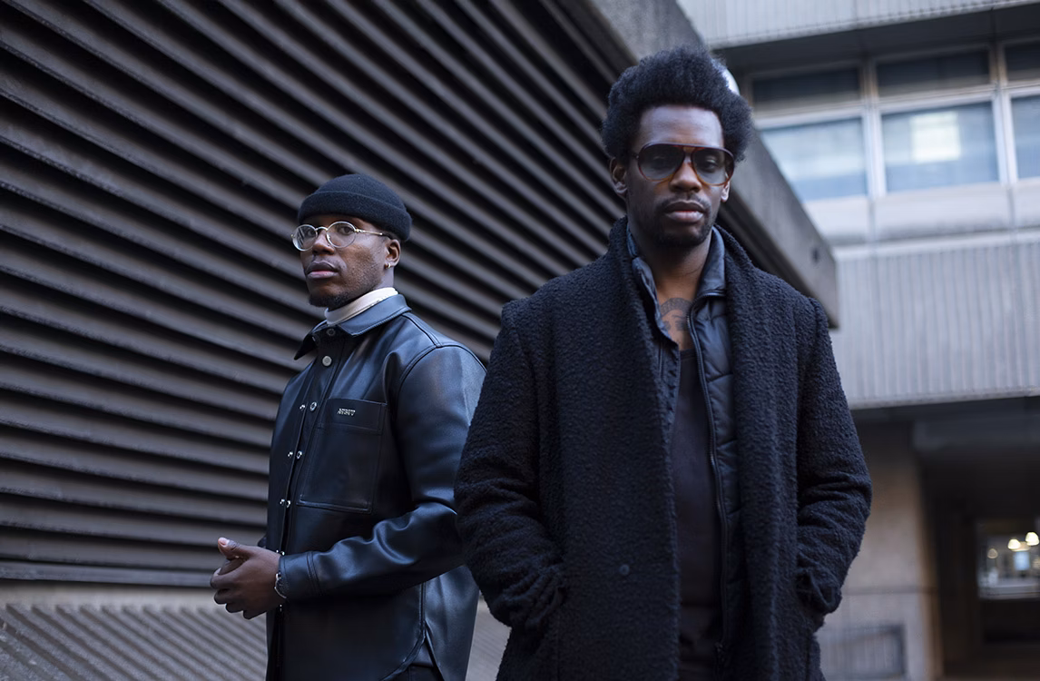 The two artists Che Lingo and Gaika