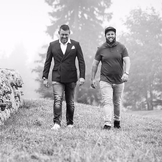 Andrew Johnston e Lee Westwood in visita alla Manifattura Audemars Piguet