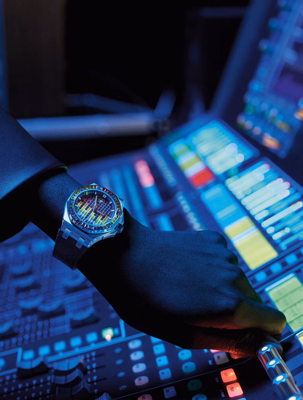 爱彼Royal Oak Offshore皇家橡树离岸型音乐特别版腕表生活方式情景照