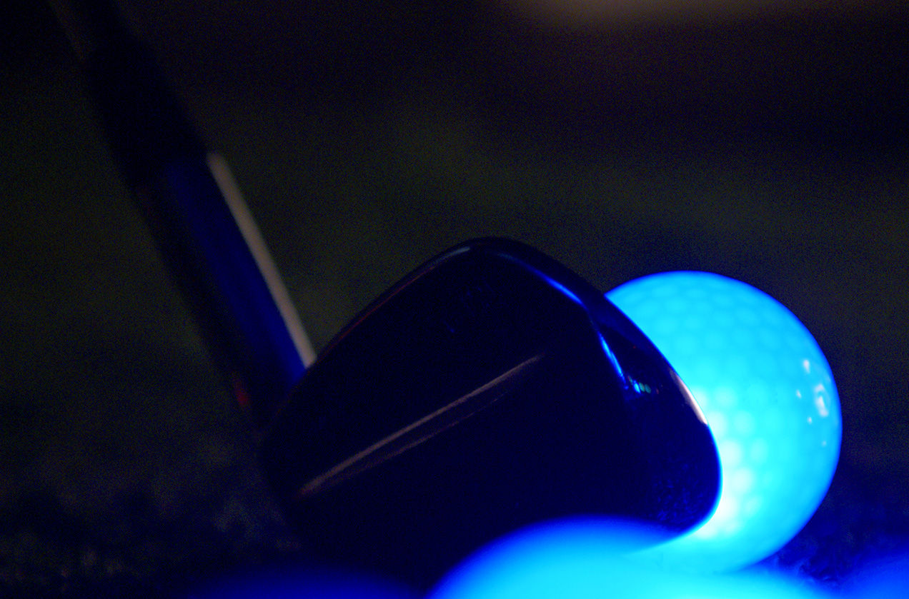 Focus su una mazza da golf