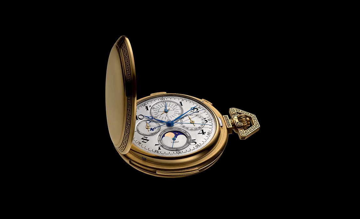 Pocket watch with hourly chime sale