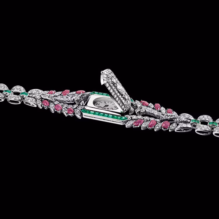 1921. Haute Joaillerie Armbanduhr