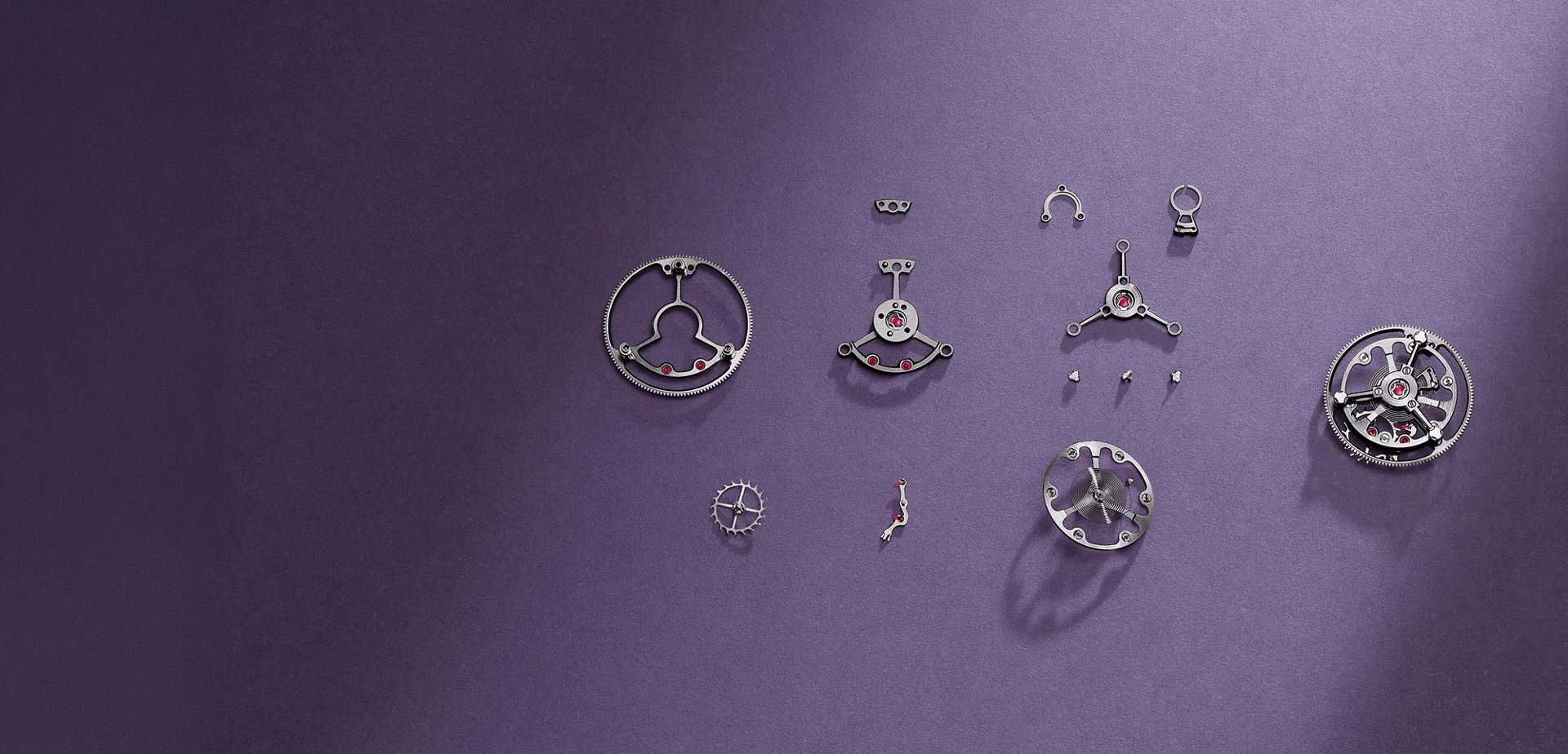 Audemars Piguet tourbillon components