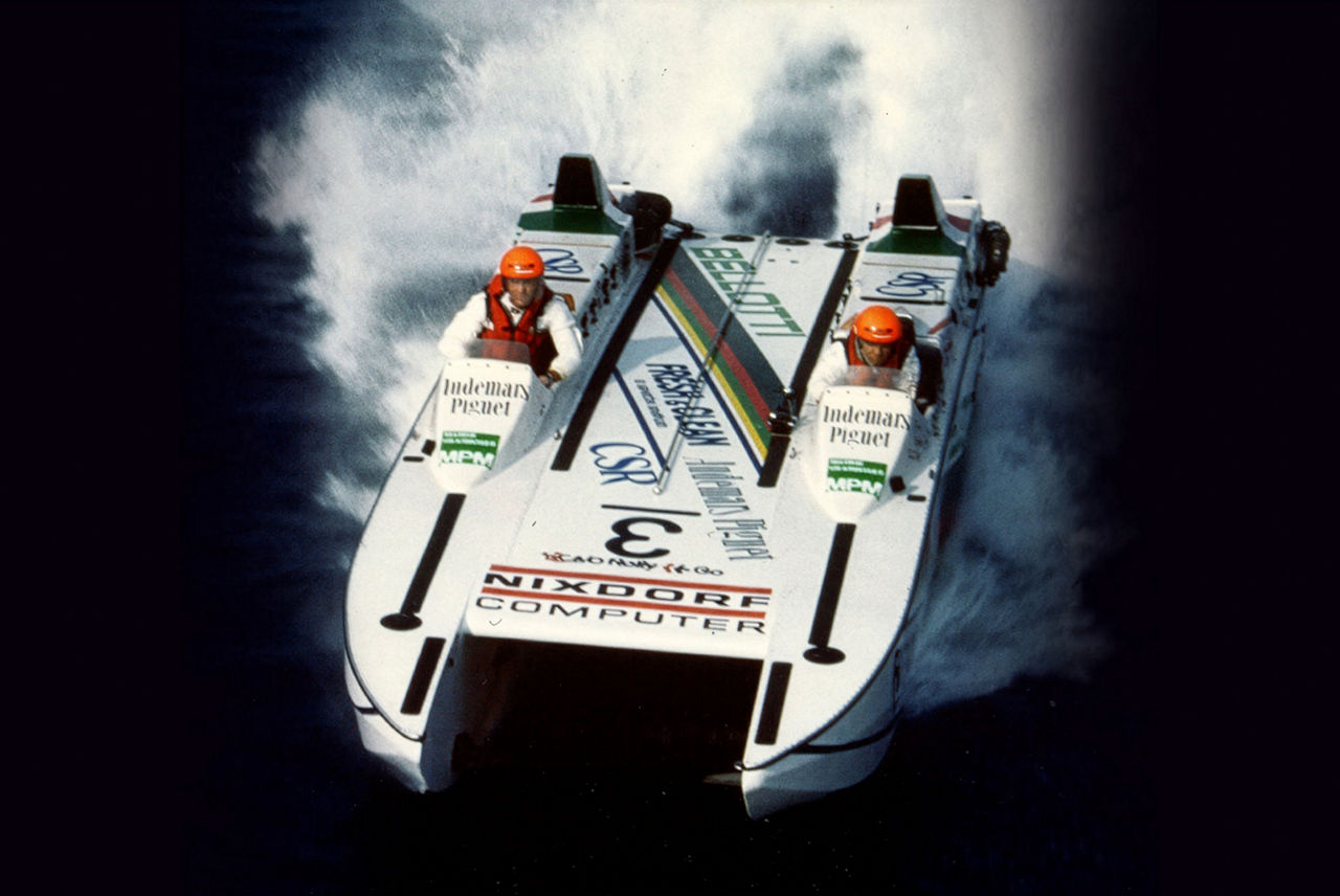 1986. Audemars Piguet Offshore team. 