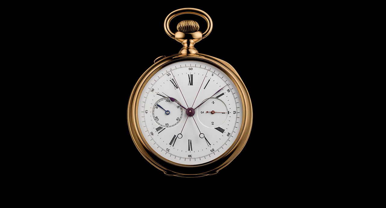 Карманные часы с функцией сплит-хронографа