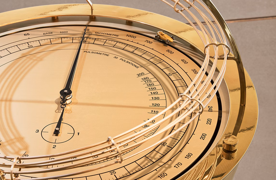 Interior view of the museum Musée Atelier Audemars Piguet.