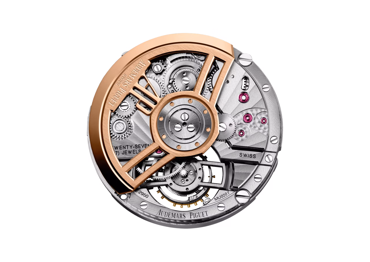 Rückansicht des Kalibers