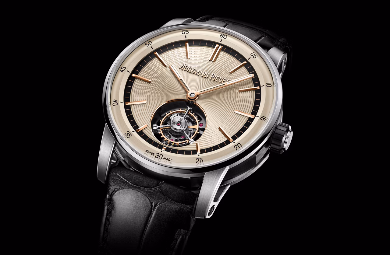 Крупный план часов Code 11.59 by Audemars Piguet