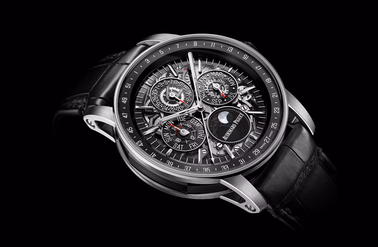 Крупный план часов Code 11.59 by Audemars Piguet