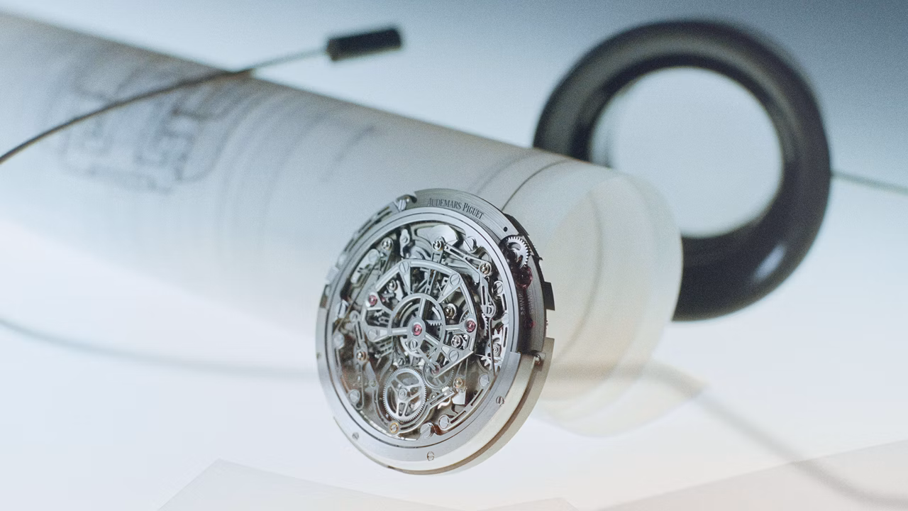 Savoir faire shoot of a Royal Oak watch.