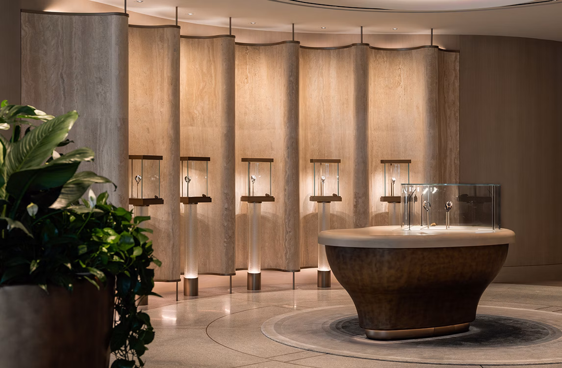 愛彼專賣店內部一景