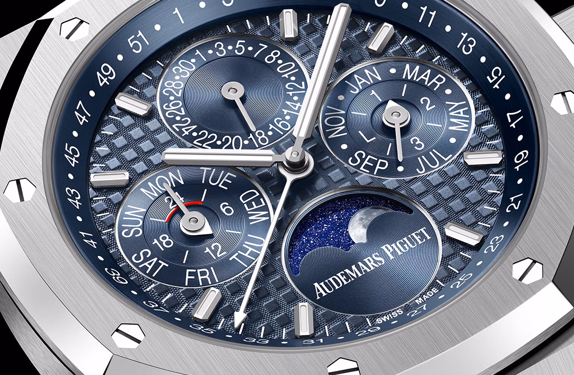 Royal Oak皇家橡樹系列錶面特寫