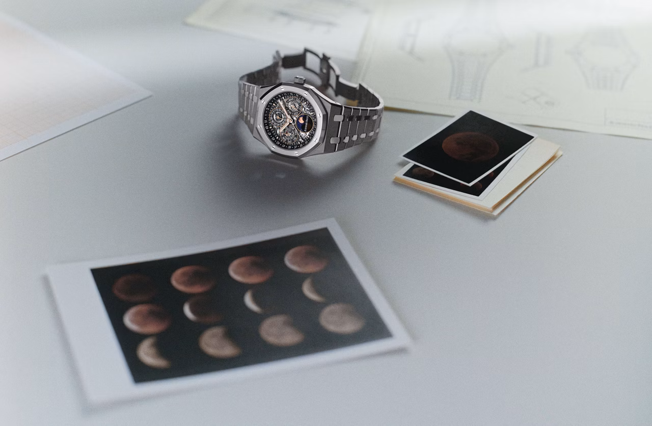 Изображение часов Royal Oak в стиле lifestyle