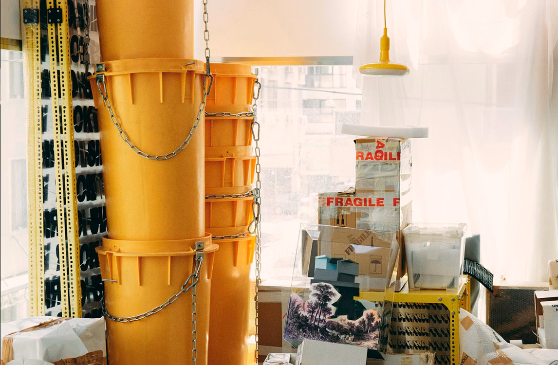 The studio of Andreas Angelidakis