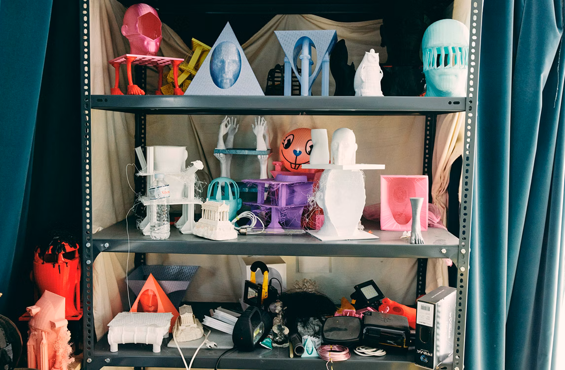 The studio of Andreas Angelidakis