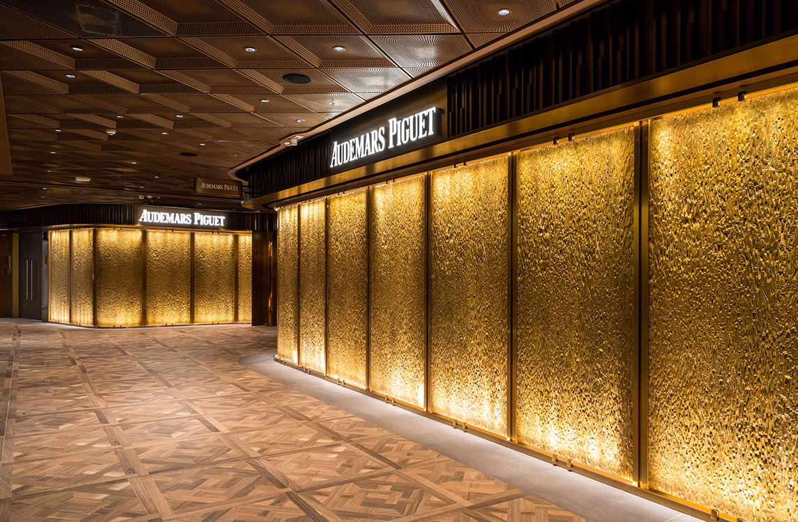 愛彼專賣店內部一景