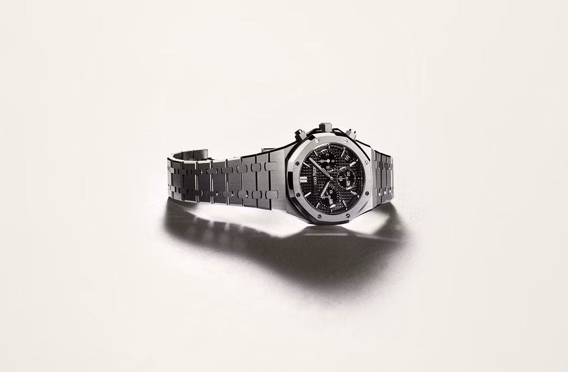 Lifestyle shoot of a Royal Oak watch.