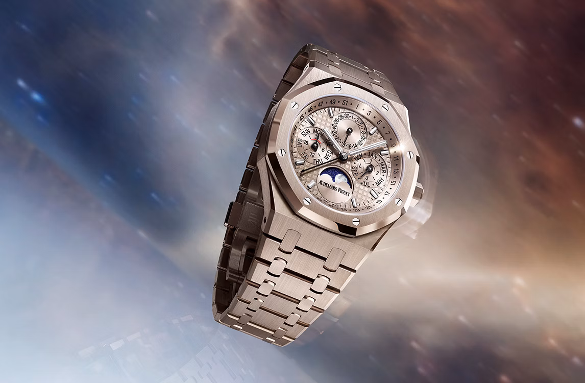 Servizio fotografico lifestyle di un orologio Royal Oak