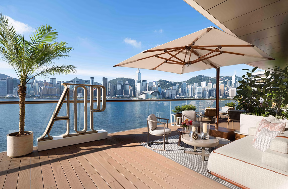 愛彼專賣店內部一景