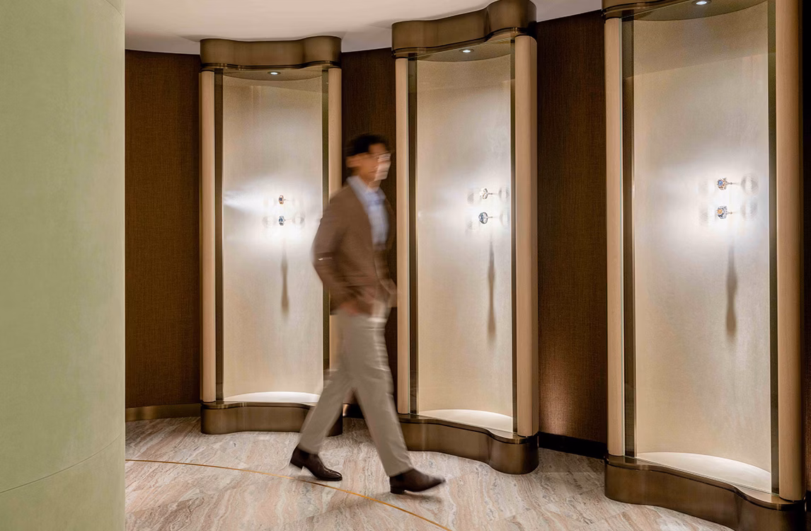 愛彼專賣店內部一景