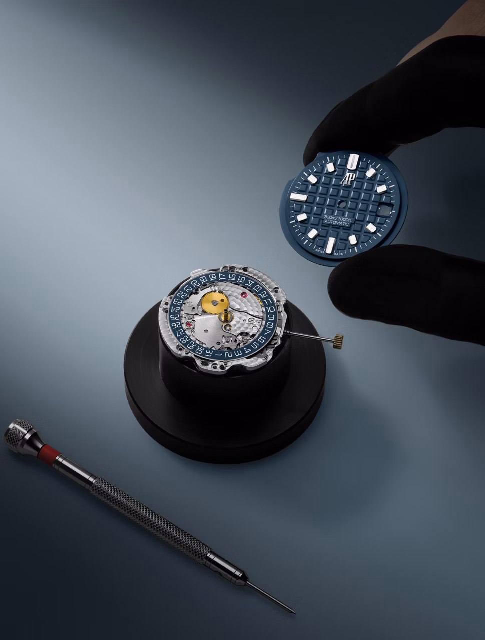 Captura de savoir faire de un reloj Royal Oak Offshore Diver.