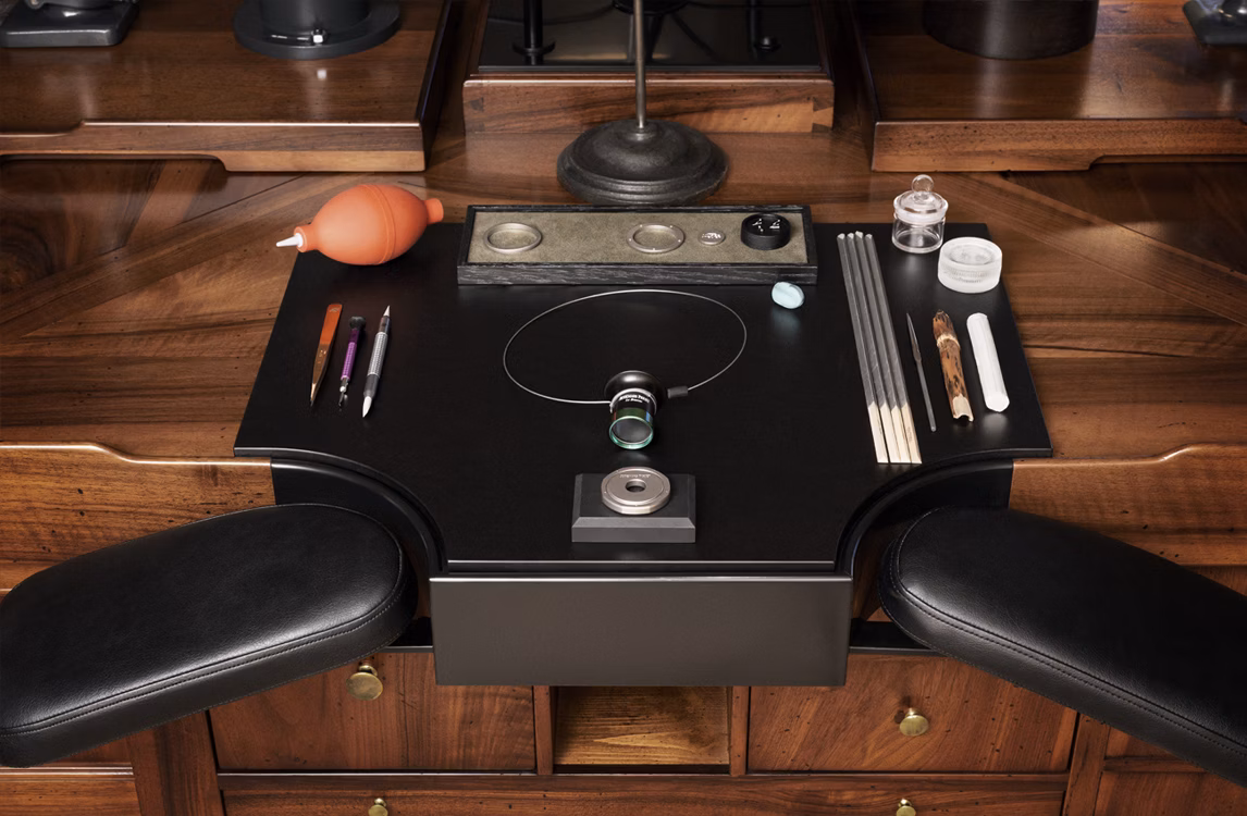 時計師の仕事場