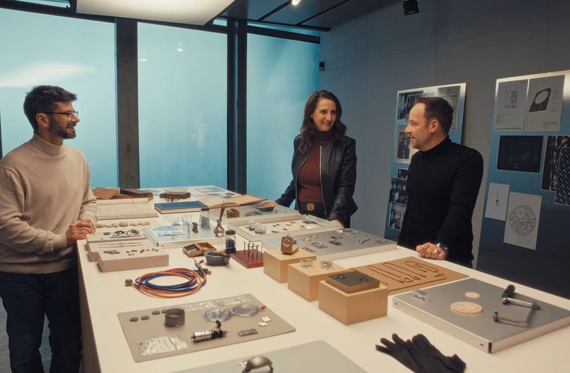 Shooting savoir-faire d'une montre Établisseurs.