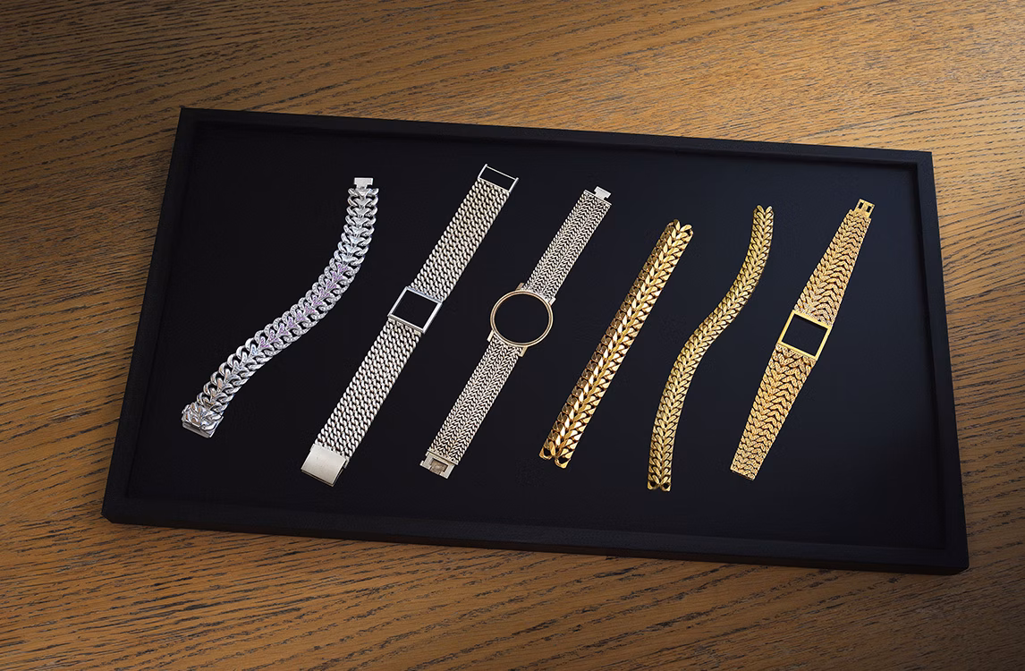 The workspace of a watchmaker.