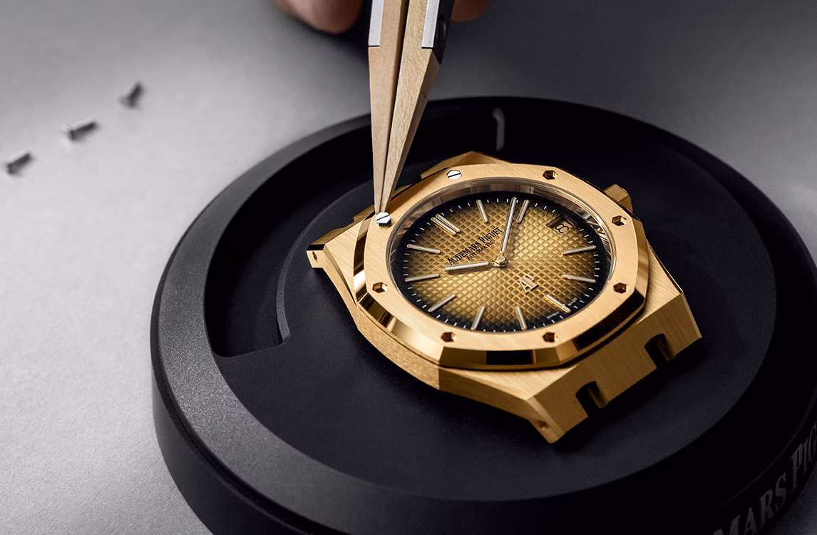 Royal Oak皇家橡樹系列腕錶精湛工藝照片