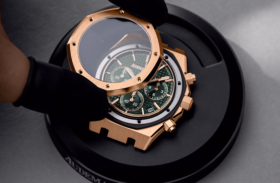 Royal Oak皇家橡樹系列腕錶精湛工藝照片