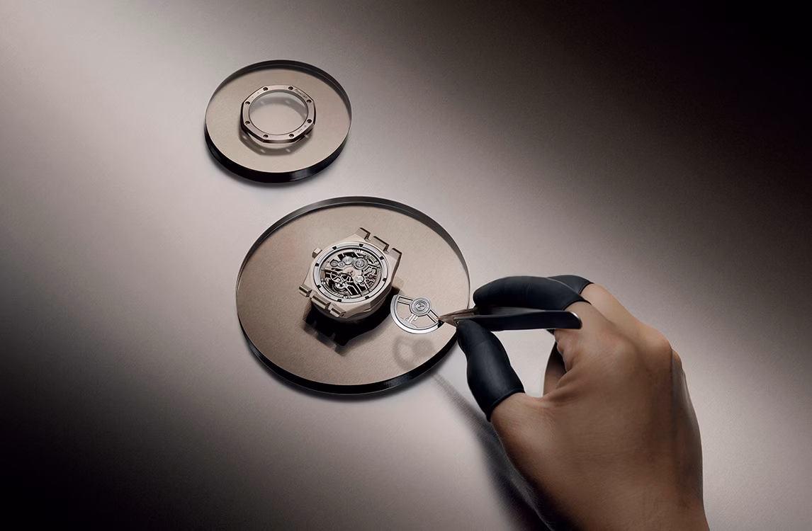 Royal Oak皇家橡树系列腕表制作工艺场景照片