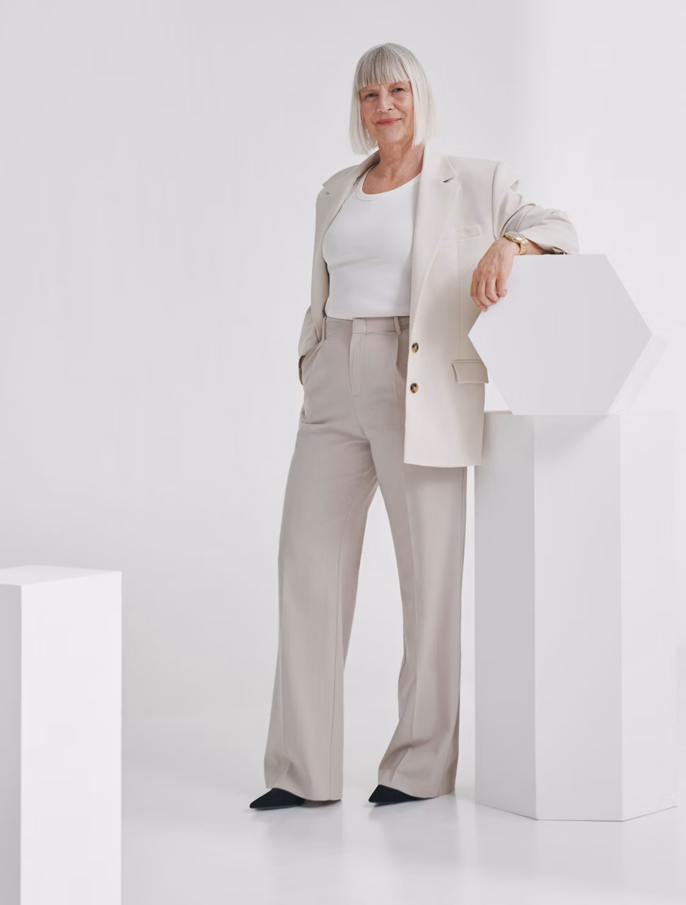 ミランダのポートレート写真、オーデマ ピゲのジュエラー