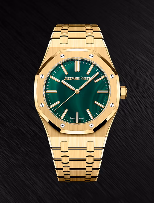 Крупный план часов Royal Oak