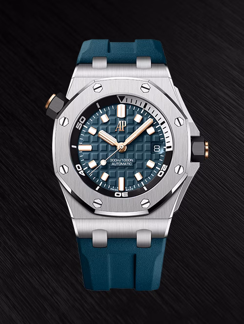 Крупный план часов Royal Oak Offshore