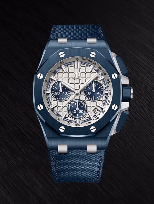 Крупный план часов Royal Oak Offshore