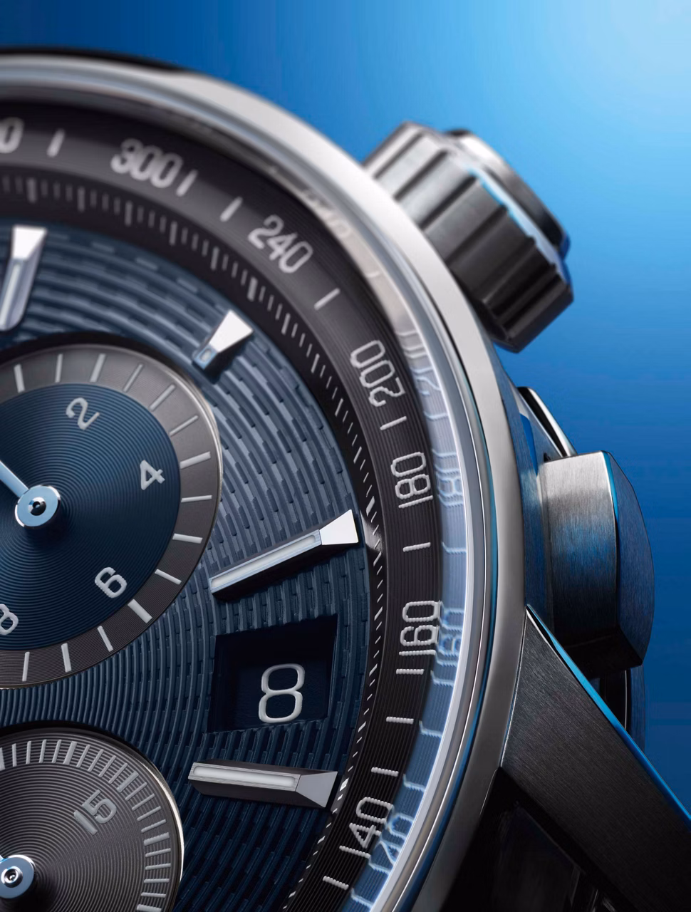 Primo piano del quadrante di un Code 11.59 by Audemars Piguet.