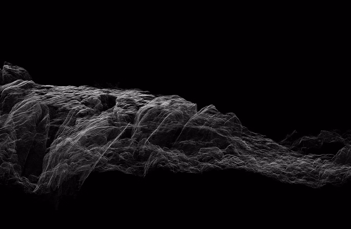 Фрагмент произведения Дэна Холдсуорта «Непрерывная топография».