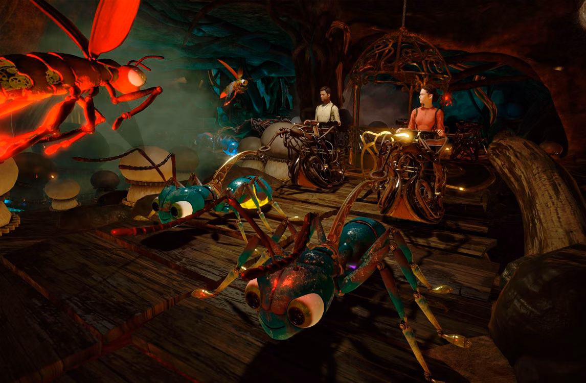 オーデマ ピゲとDreamscapeによるバーチャルリアリティ体験「The Clockwork Forest（時計仕掛けの森）」からの抜粋