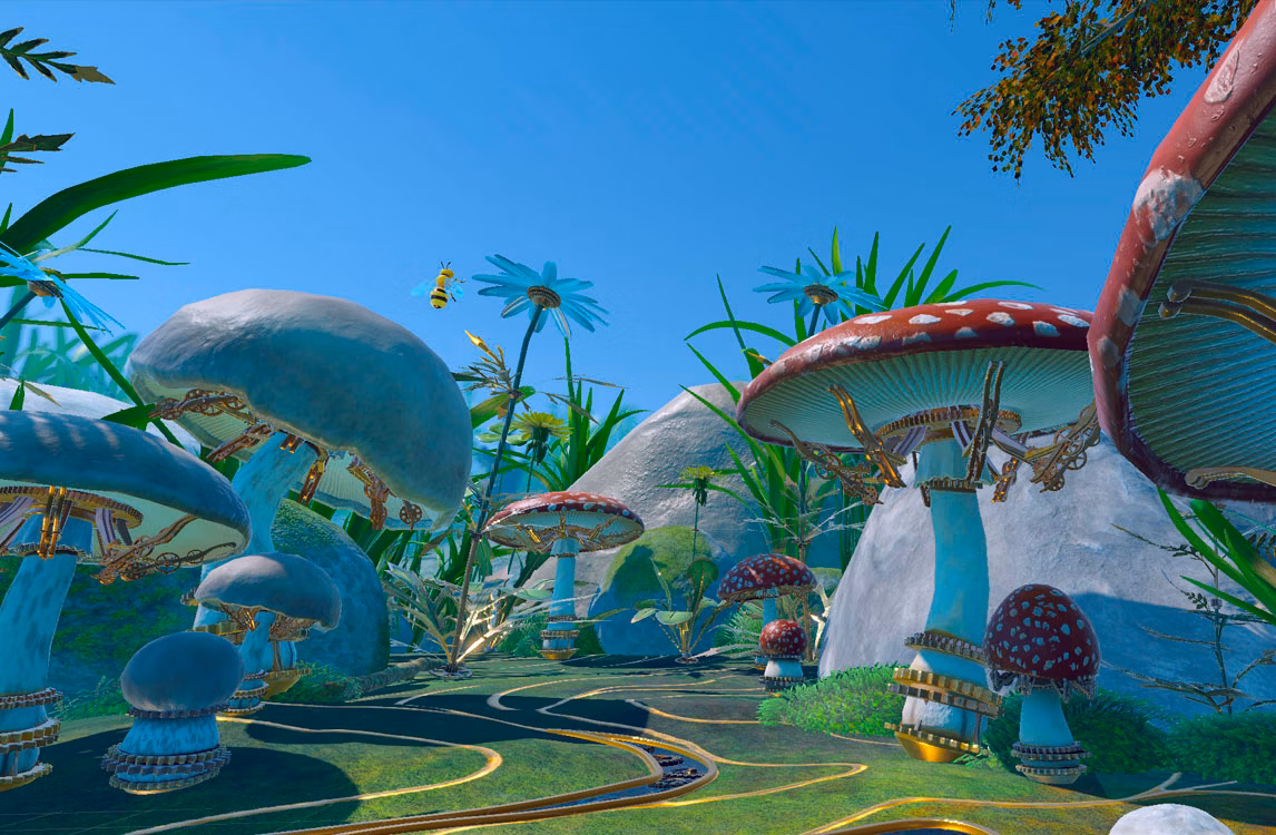 オーデマ ピゲとDreamscapeによるバーチャルリアリティ体験「The Clockwork Forest（時計仕掛けの森）」からの抜粋