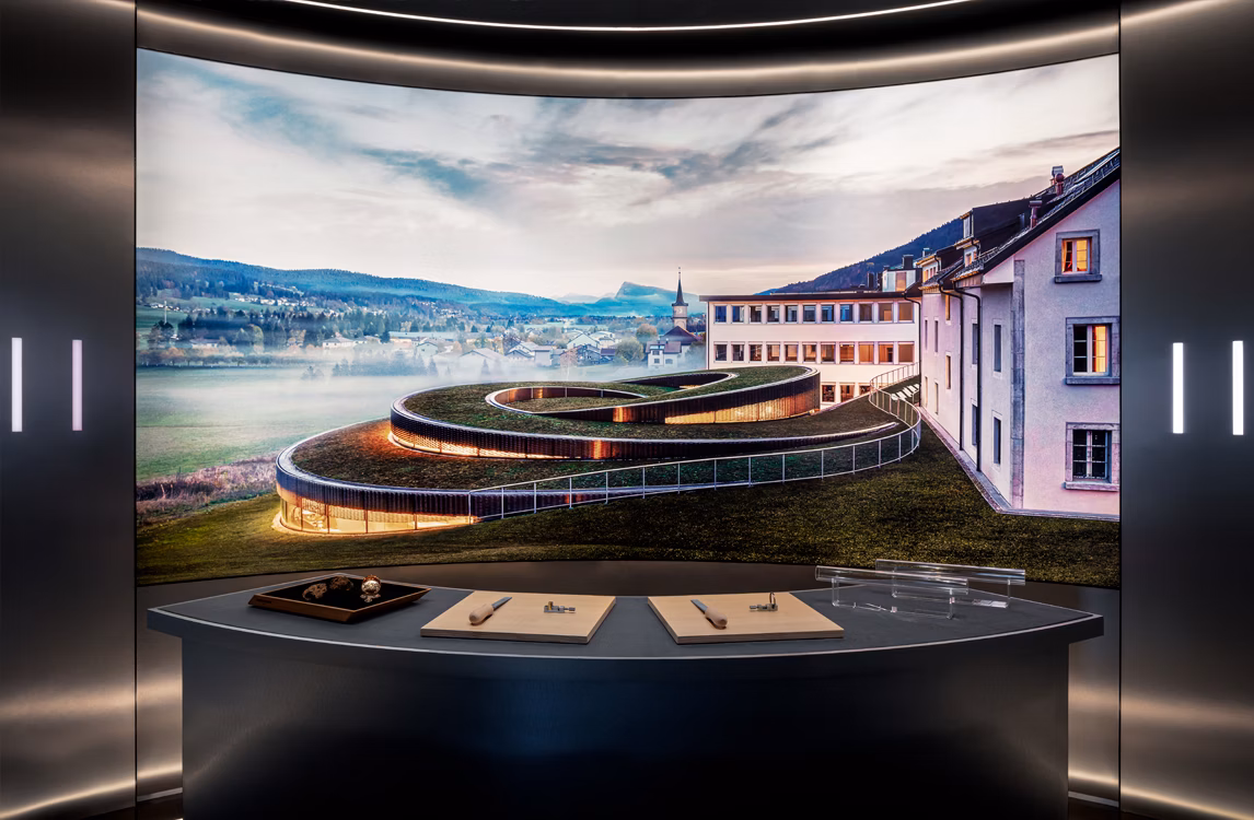 杜拜鐘錶週愛彼特展展場