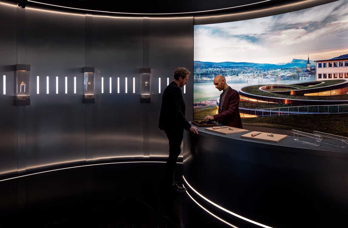 杜拜鐘錶週愛彼特展展場