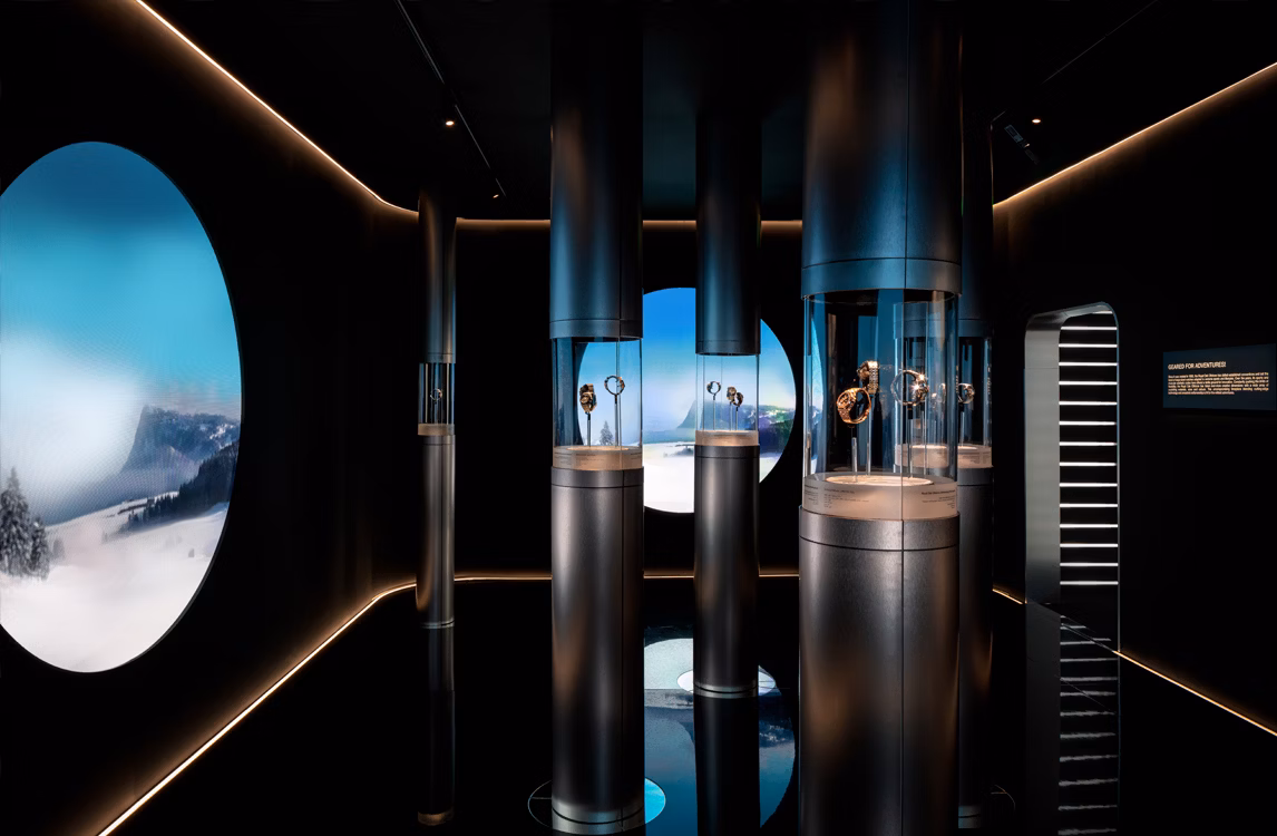 杜拜鐘錶週愛彼特展展場