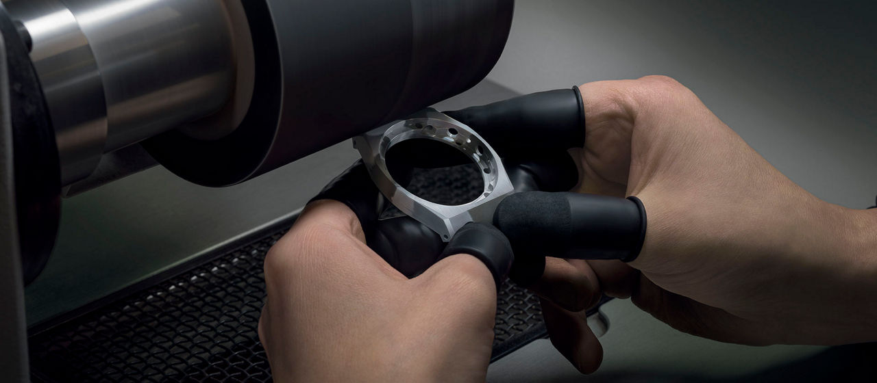 Photo « savoir-faire » d’une montre Royal Oak