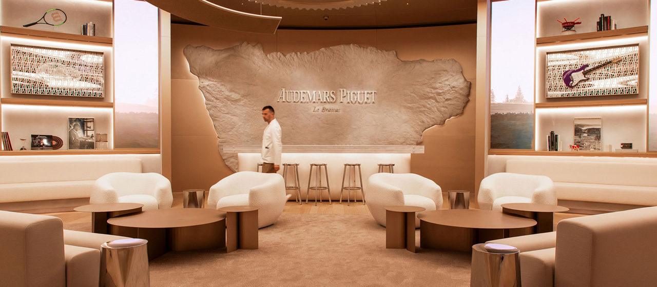 Innenansicht einer Audemars-Piguet-Boutique.