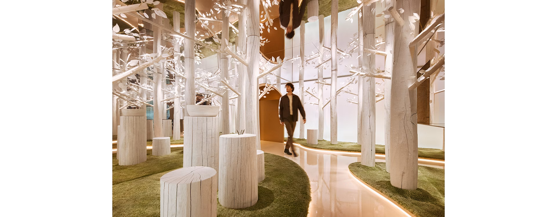 Nahaufnahme des Kunstwerks.