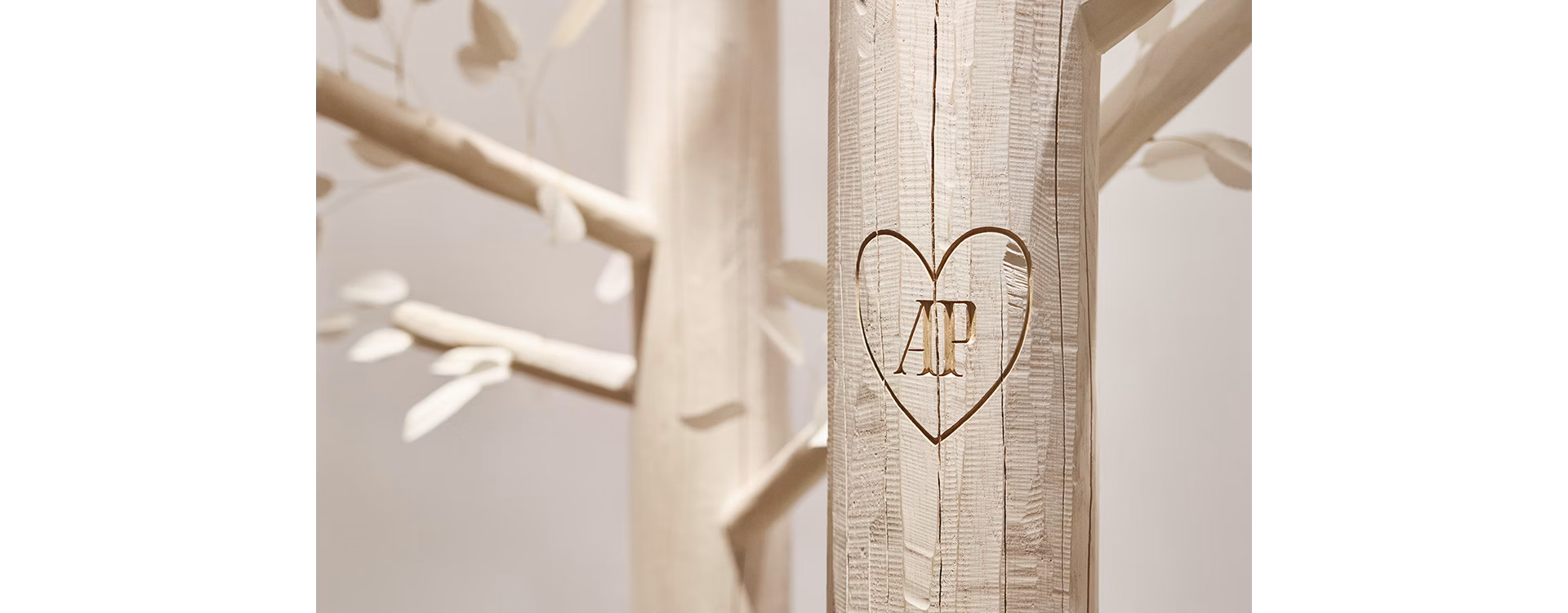 Nahaufnahme des Kunstwerks.