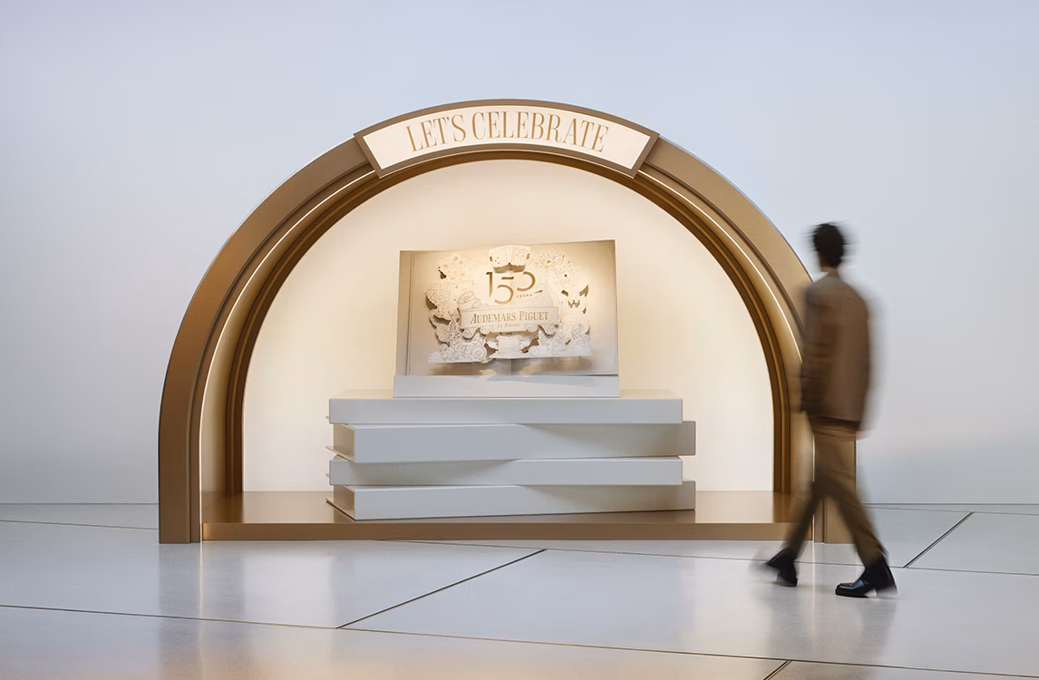 Nahaufnahme des Kunstwerks.