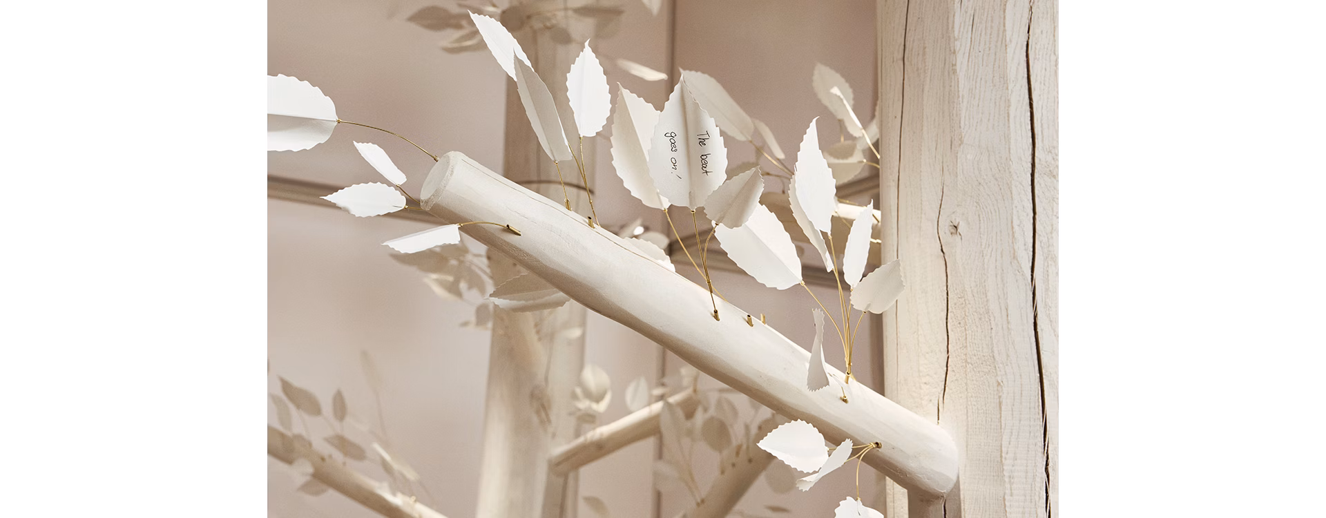 Nahaufnahme des Kunstwerks.